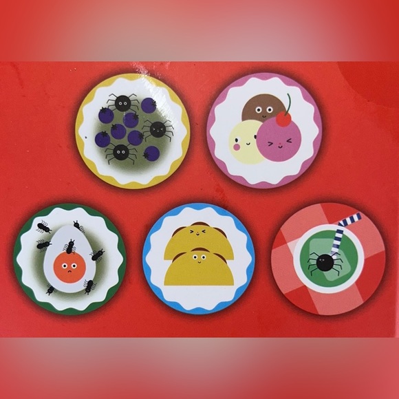 Kikkerland Yum Yuck picnic game for 2-4 players ages 3+ NIB - Picture 8 of 16